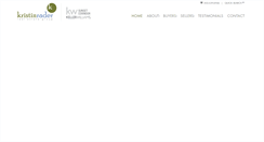 Desktop Screenshot of kristinrader.com